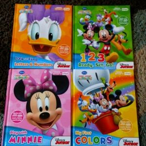 Disney Girls My First Smart Pad Interactive Book Set of 4